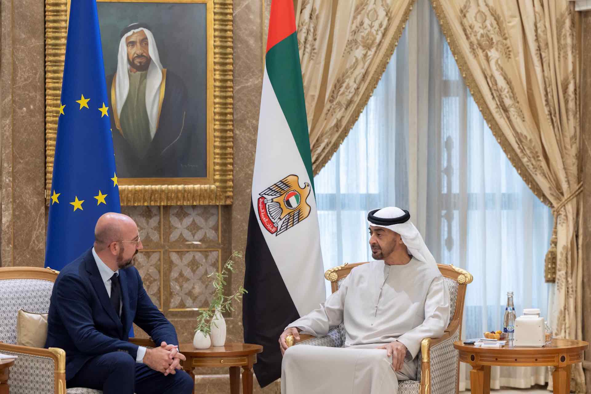 UAE President receives European Council President